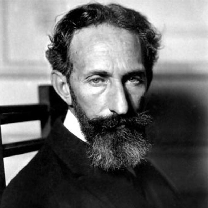 Ritratto di Horacio Quiroga, scrittore uruguaiano fondatore del racconto ispano-americano, autore tra il 1917 e il 1935.